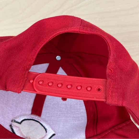Cincinnati Reds MLB Snapback Hat Logo Athletic Red & Black Embroidered Logo - Picture 10 of 12